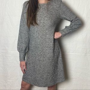 ANN TAYLOR Woman’s Gray Sleek & Stylish Dress